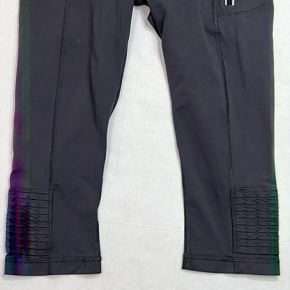 Lululemon Run Fast Crop Leggings Tight 6 - Picture 3 of 9
